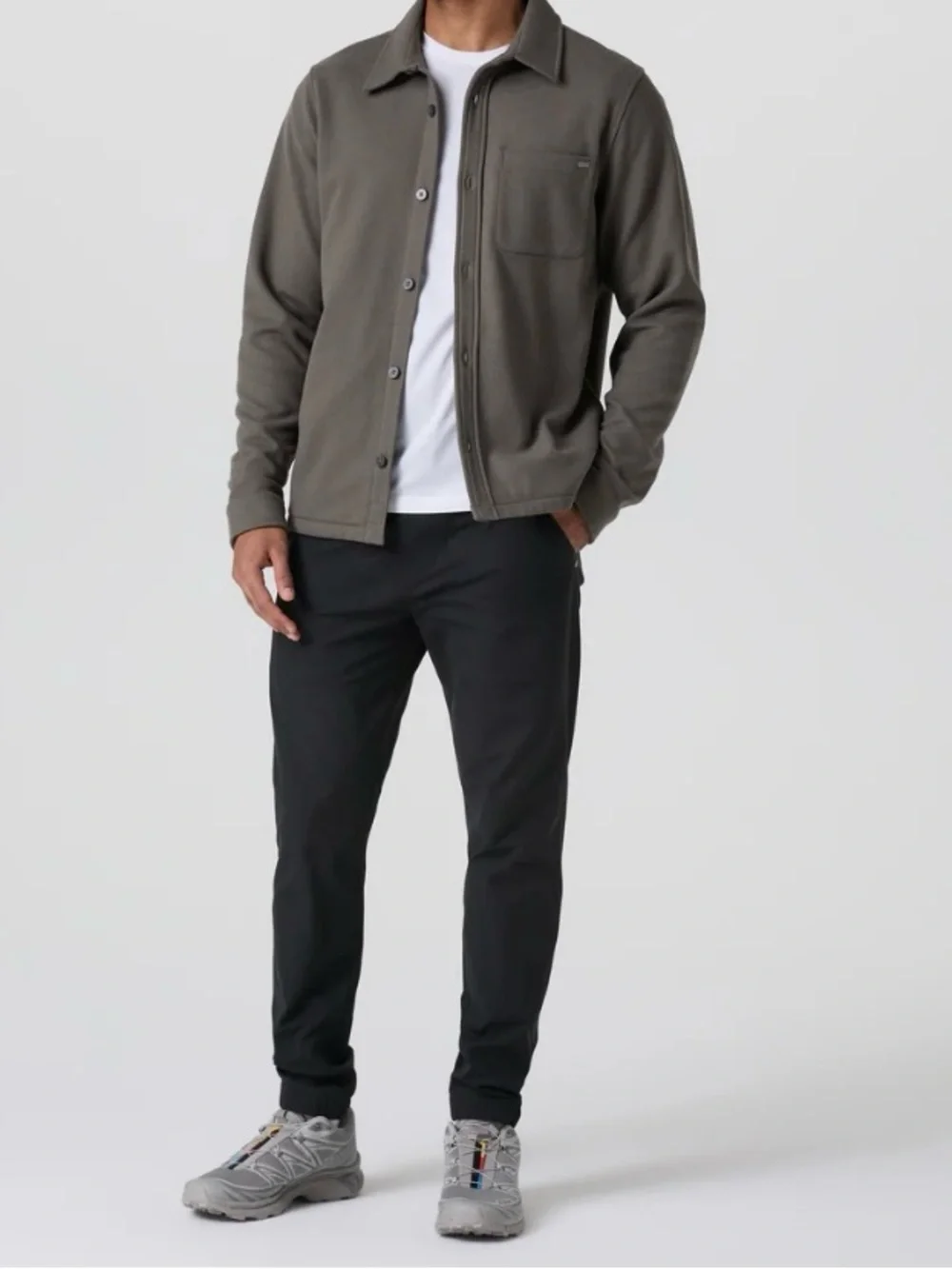 Vuori Men's Black Meta Joggers